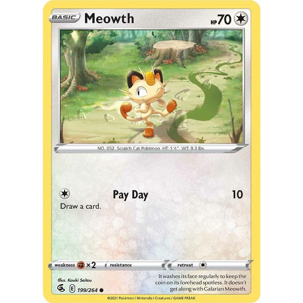 Meowth (199/264) (SWSH08)