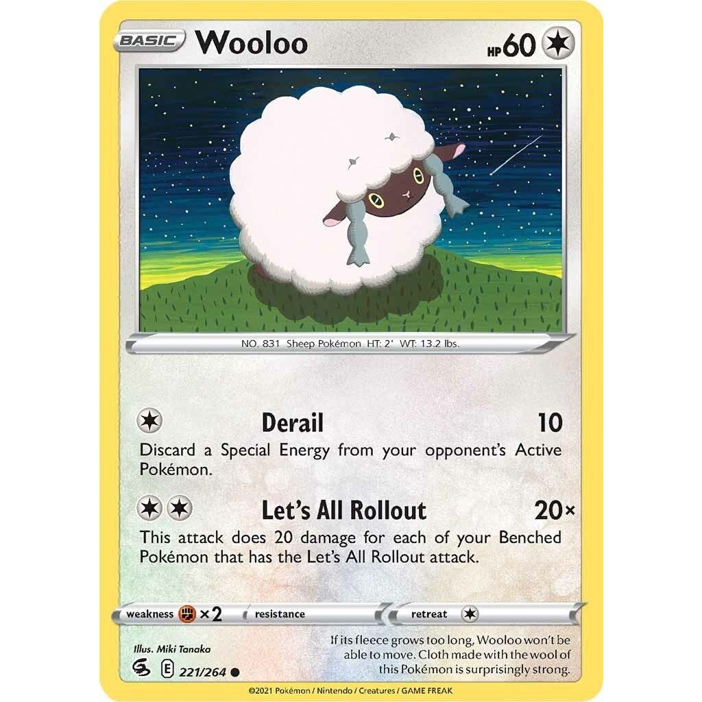 Wooloo (221) (221/264) (SWSH08)