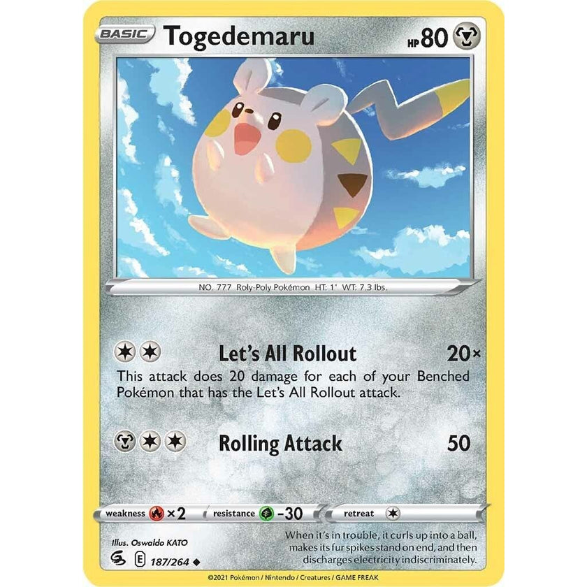 Togedemaru (187/264) (SWSH08)
