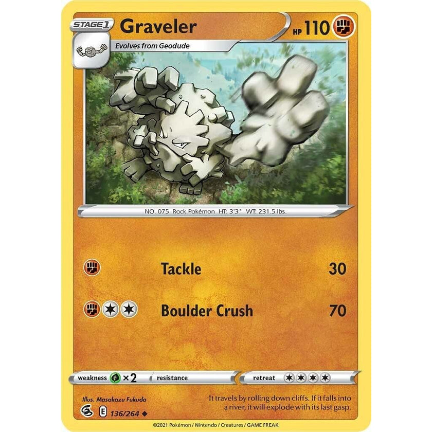 Graveler (136/264) (SWSH08)