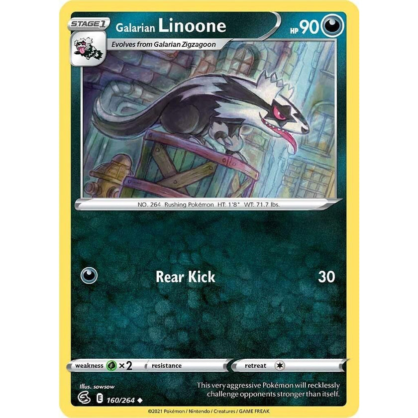 Galarian Linoone (160/264) (SWSH08)