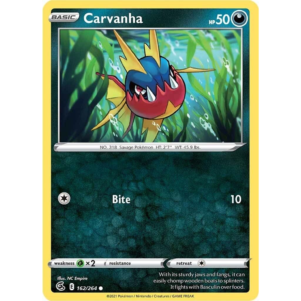 Carvanha (162/264) (SWSH08)