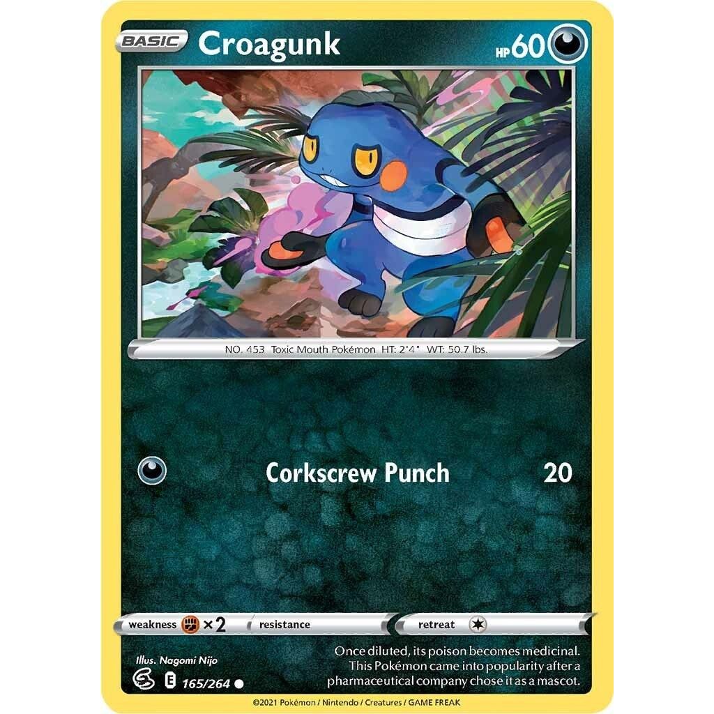 Croagunk (165/264) (SWSH08)