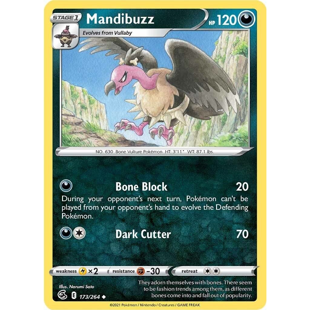 Mandibuzz (173/264) (SWSH08)