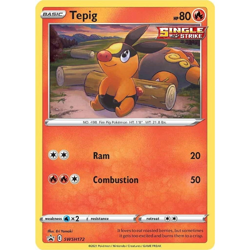 Tepig - SWSH172 (SWSH172) (SWSD)