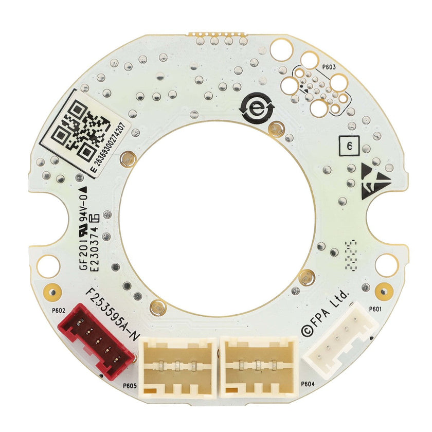 Pièce de rechange pour four Fisher & Paykel DCS 253593P : Modèle de lunette.