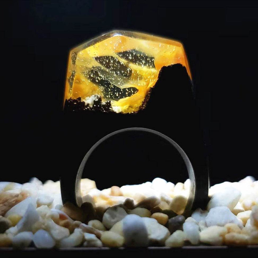 Resin wood ring