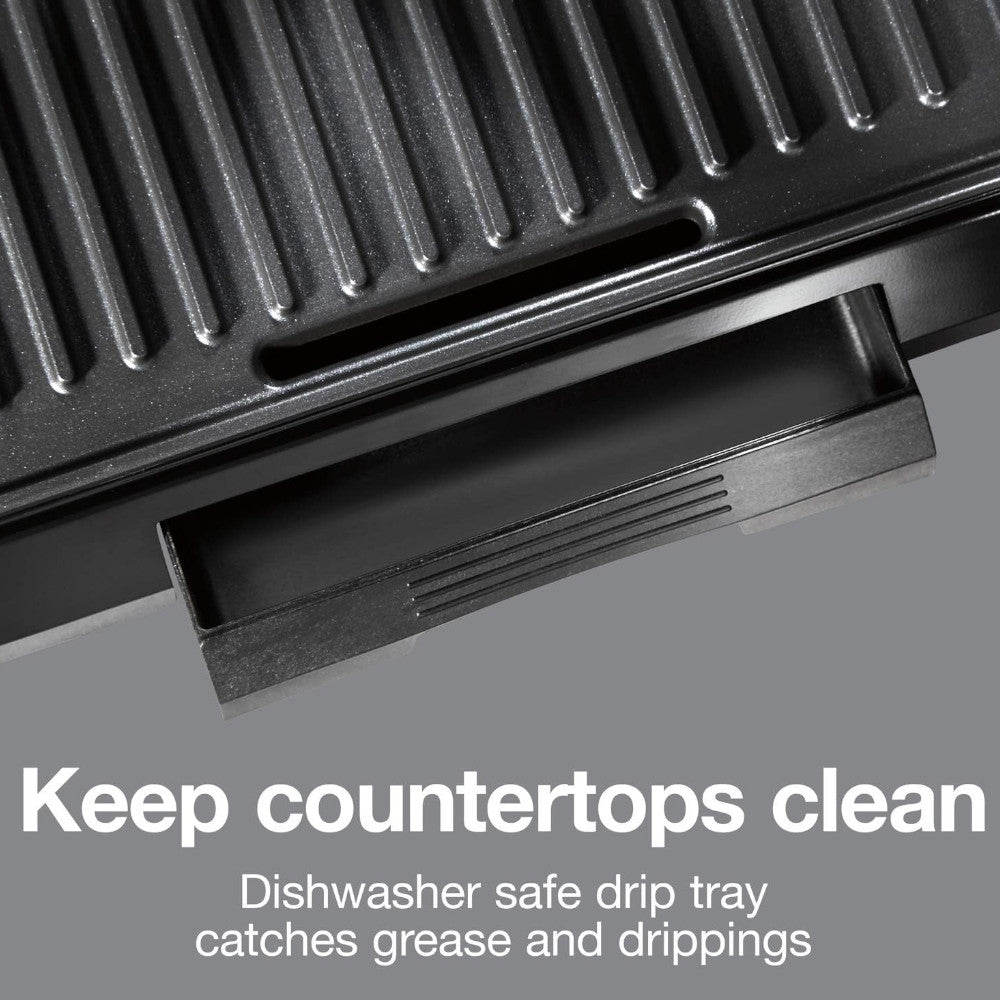 PROCTOR SILEX 25440PSC 4 Serving Panini Press, Sandwich Maker and Compact Indoor Grill