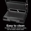 PROCTOR SILEX 25440PSC 4 Serving Panini Press, Sandwich Maker and Compact Indoor Grill