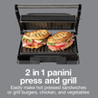 PROCTOR SILEX 25440PSC 4 Serving Panini Press, Sandwich Maker and Compact Indoor Grill