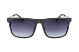 Soren – Matte Black & Gold Square Sunglasses | Bolero Eyewear