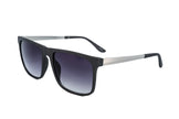 Soren – Matte Black & Gold Square Sunglasses | Bolero Eyewear