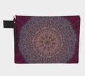 Zippered Cotton Canvas Carry All | Meditative Mandala