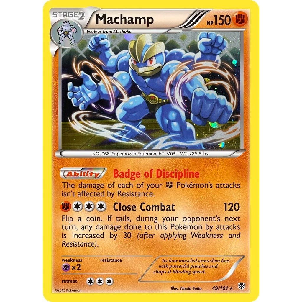 Machamp - 49/101 (Cosmos Holo) (049/101) (BLE)