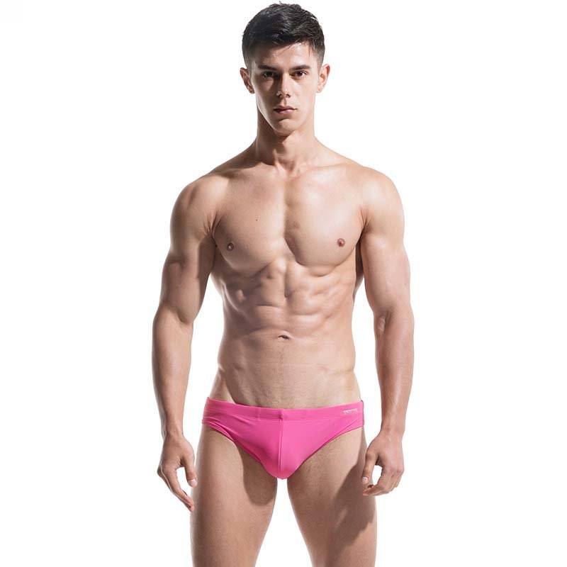 Men's Lined Swim Briefs | Quick-Dry Nylon Swimwear
