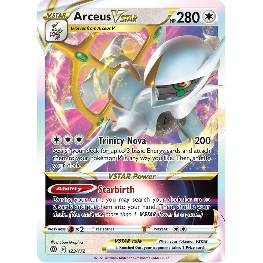 Arceus VSTAR (123/172) (SWSH09)