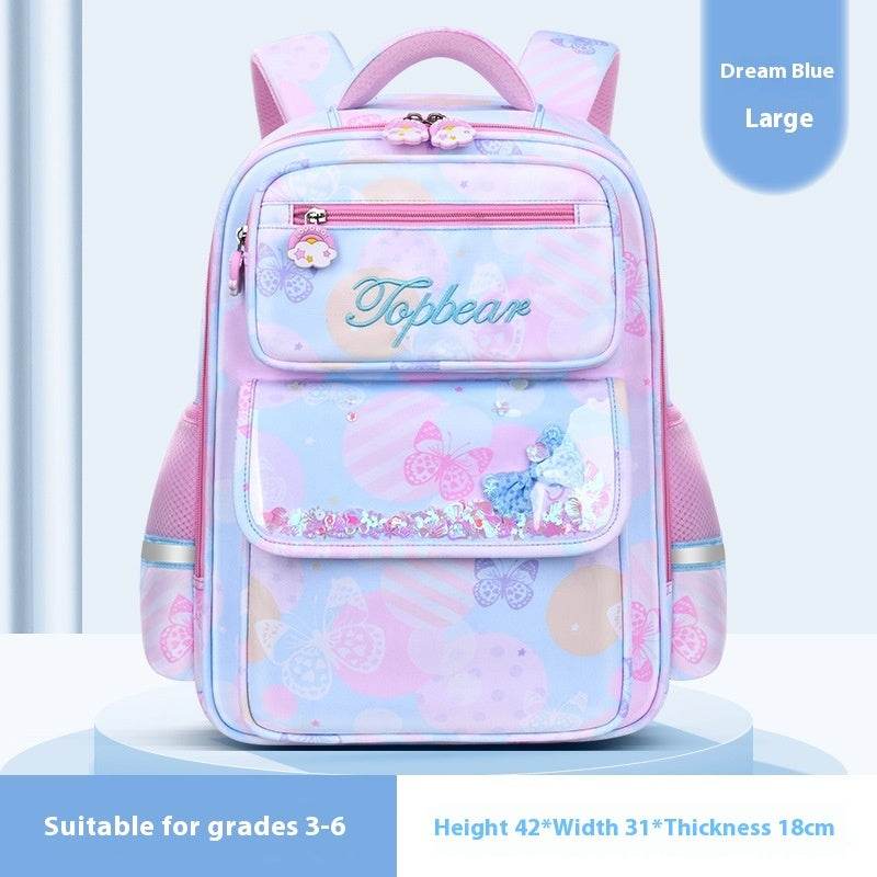 Children’s Cartoon Backpack – Load-Reducing Design