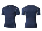 Short sleeve Muscle Fit Workout shirt for men