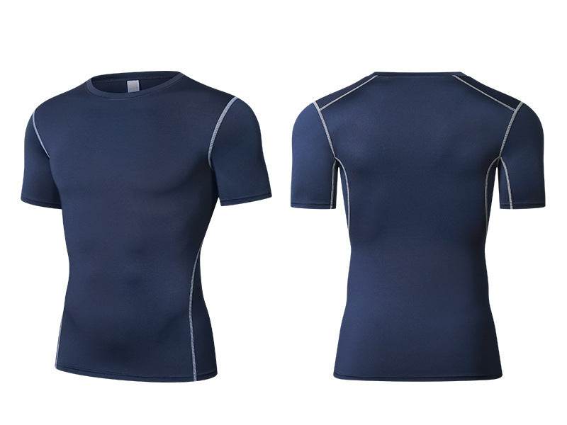 Short sleeve Muscle Fit Workout shirt for men