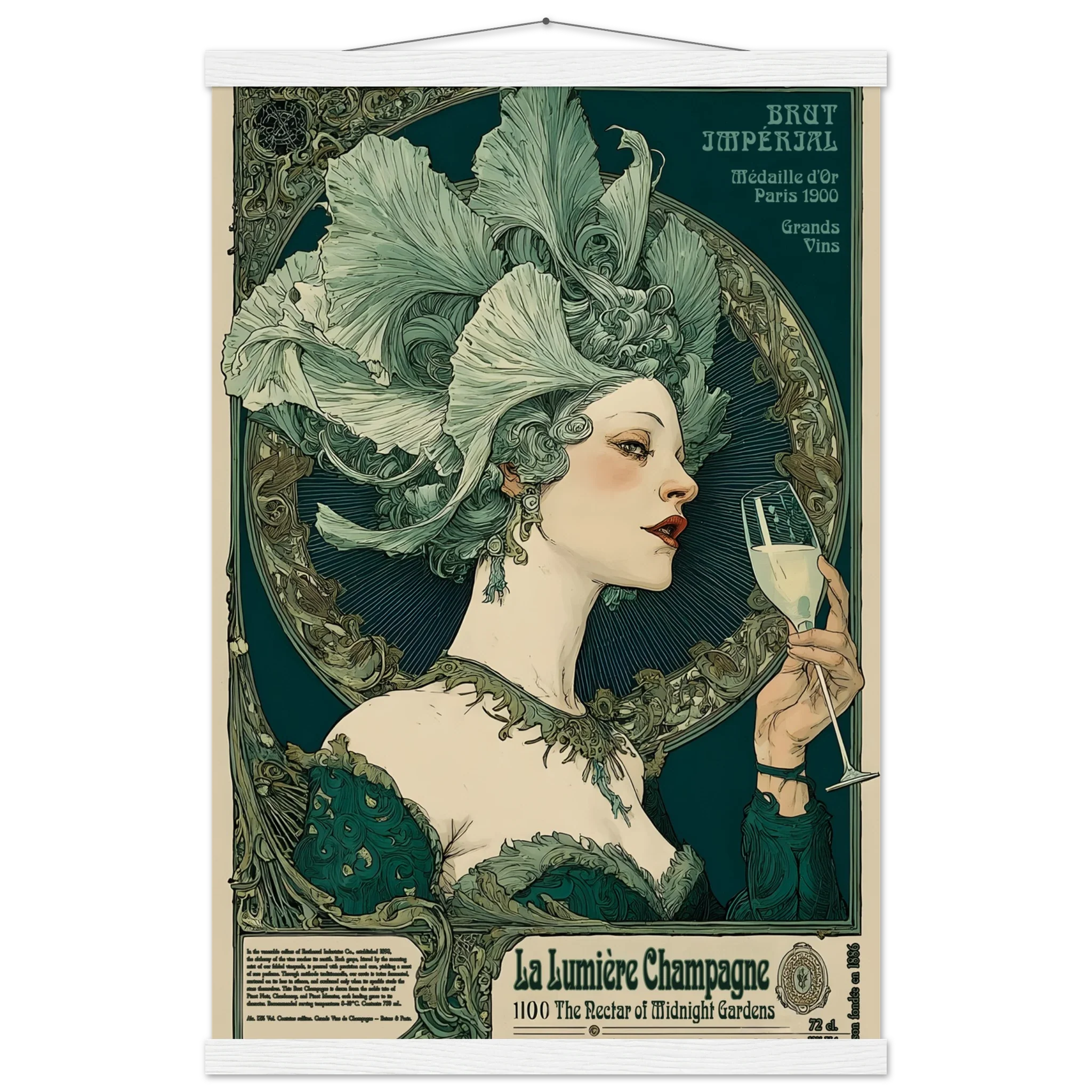 La Lumière Champagne - Poster & Framed Print