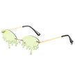 Sunglasses Personality Tear-shaped Visor Glasses