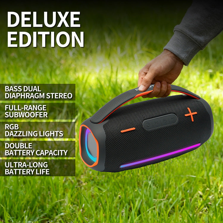 Portable 30W Bluetooth Speaker Canada, Wireless Outdoor Speaker with Card Slot & Call Function