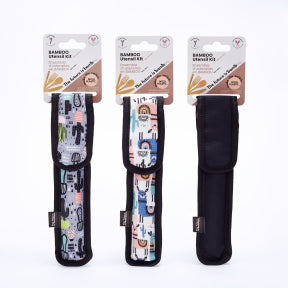 The Future Is Bamboo - Reusable Bamboo Utensil Kit (12kit)