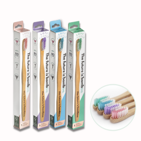 The Future Is Bamboo - Adult Soft Bamboo Toothbrush (1un)