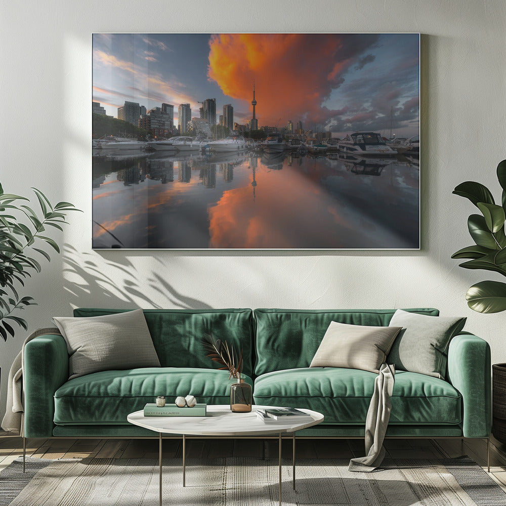 Impression sur toile d'œuvre d'art murale 