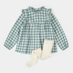 Dress Set | Teal Gingham | Petit Lem