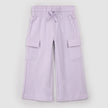 Wide Leg Cargo Joggers | Thistle | Miles the Label