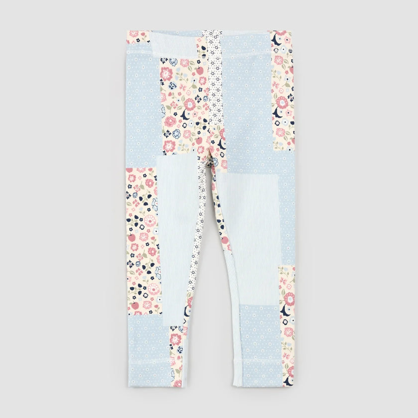 Leggings | Floral Patchwork Print | Miles the Label