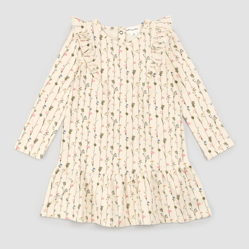 Dress | Garden Wall Print on Birch | Miles the Label