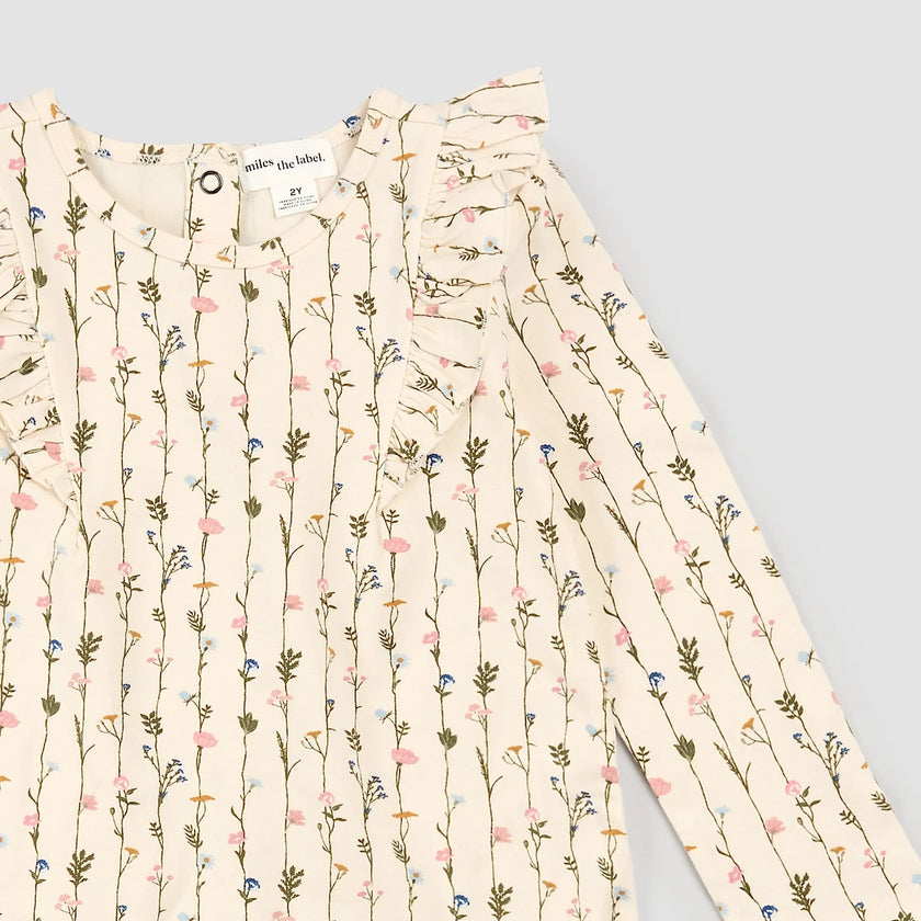 Dress | Garden Wall Print on Birch | Miles the Label
