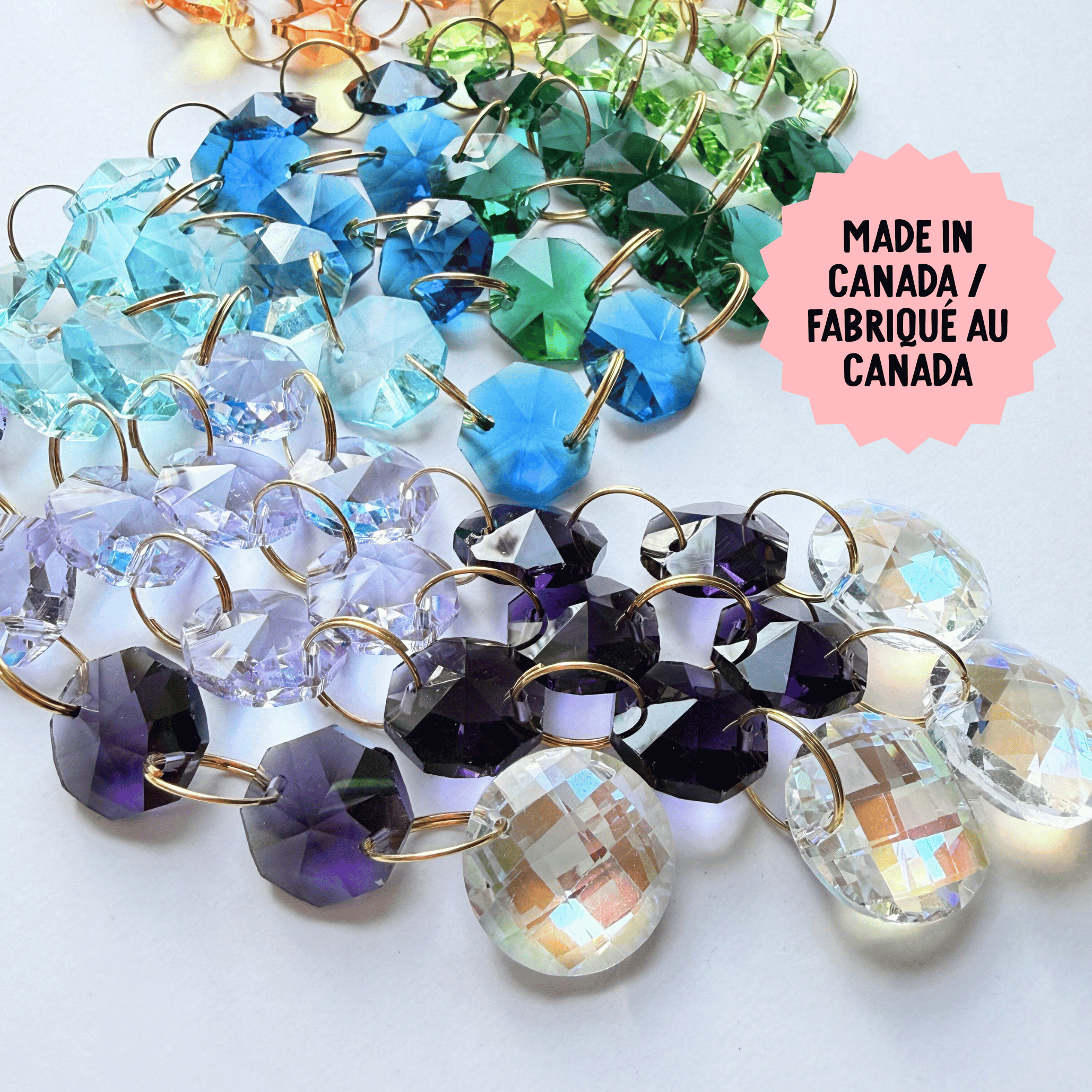 Rainbow Shower Prism Suncatcher