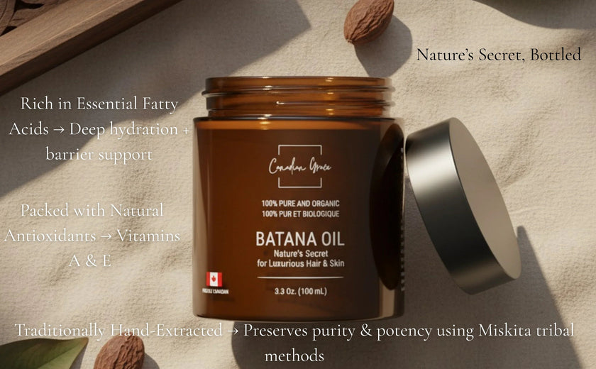 Huile de Batana Premium 100% Cru & Bio