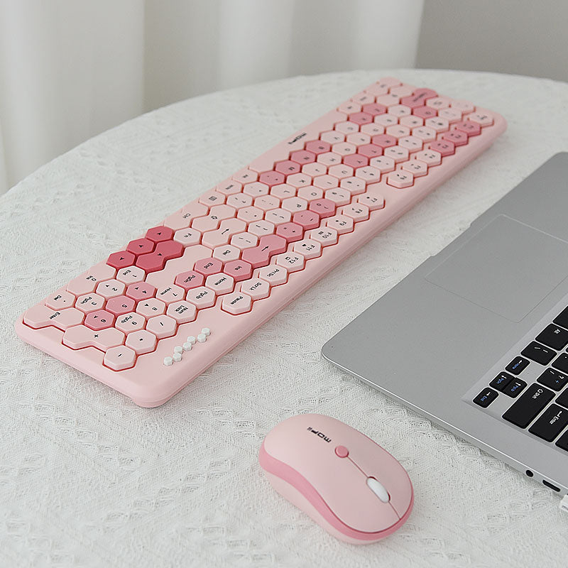 Skywalker Wireless Honeycomb Keyboard and Mouse Set – Ergonomic Combo Canada