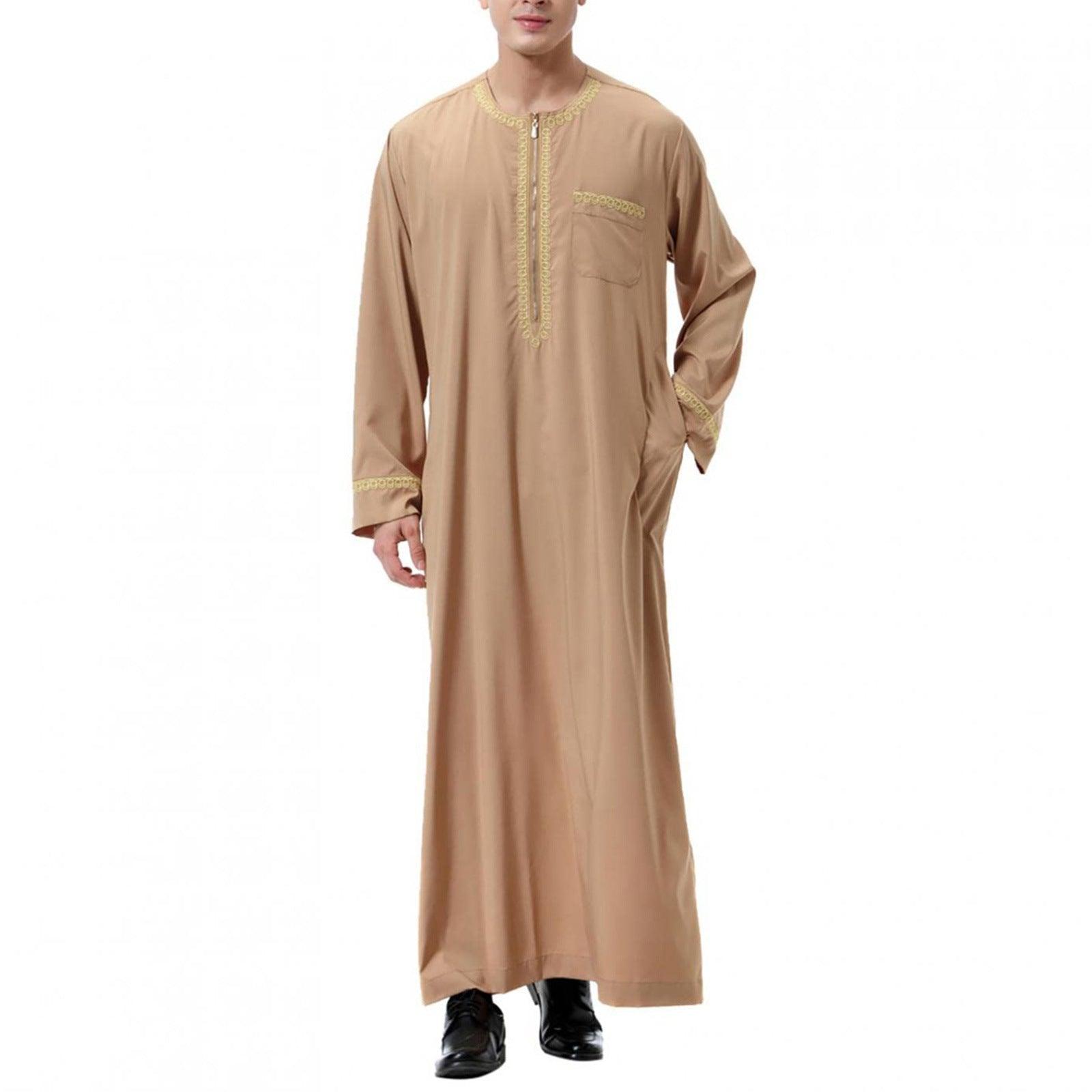 Fashion Muslim Arabian Robe for Men