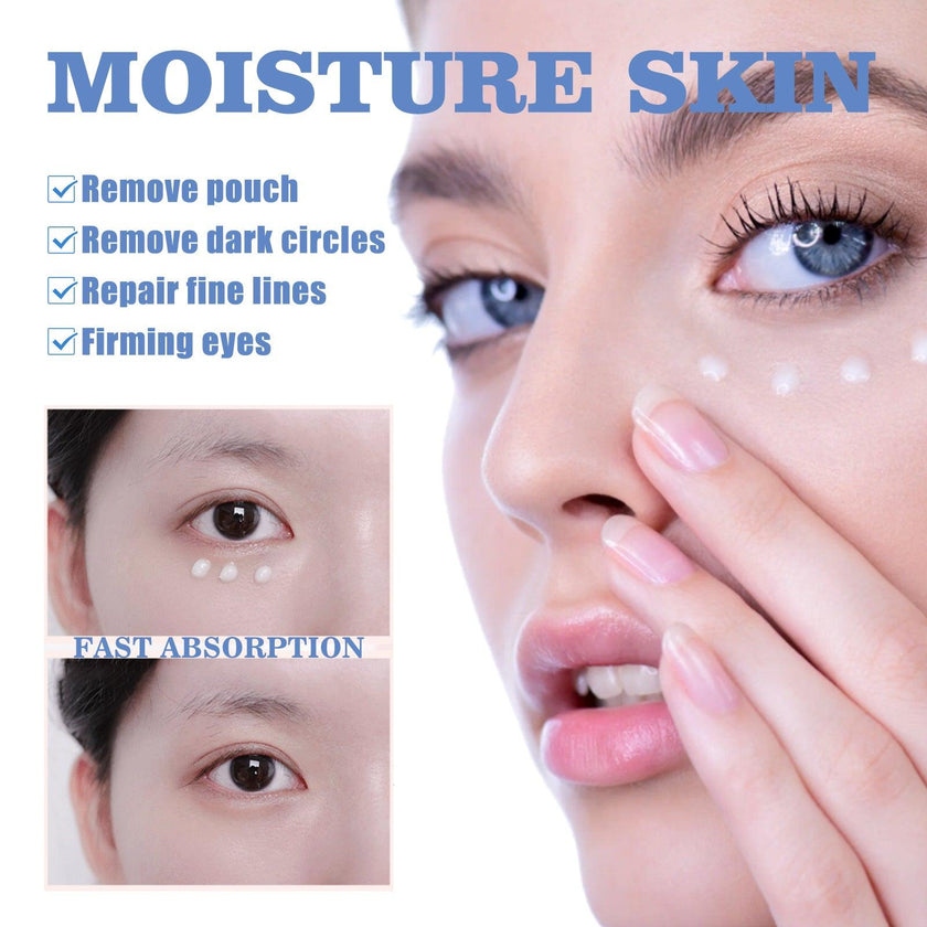 Snake Venom Peptide Eye Cream Deer Collagen Centella Asiatica Dark Circles Fine Lines Edema Firming