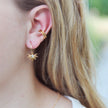 Starburst Hoops