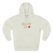 Beauty Eh Canadian Hoodie - Maple Leaf Pride Pullover Sweatshirt - Womens Canada Day Apparel - Cozy Fleece Lined Hooded Sweatshirt
