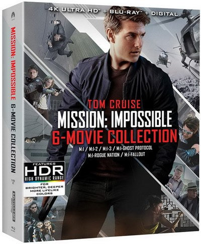 Mission: Impossible 6 Movie Collection - 4K/Blu-Ray