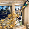 Birthday Party Balloon Decoration Kit – Gold Foil & Glitter Balloons Set