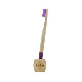 F.e.t.e. - Solid Bamboo Toothbrush Stand (1ct)
