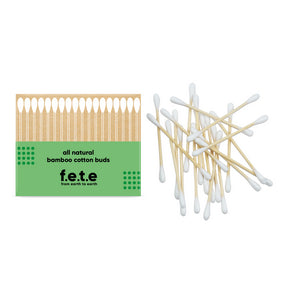 F.e.t.e. - Eco-friendly Bamboo Cotton Buds (100ct)