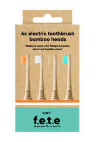 F.e.t.e. - Electric Toothbrush Heads 4 PackSOF (4set)