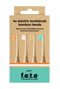 F.e.t.e. - Electric Toothbrush Heads 4 PackSOF (4set)