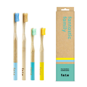 F.e.t.e. - Toothbrush Fantastic Family 4-Pack (4pk)