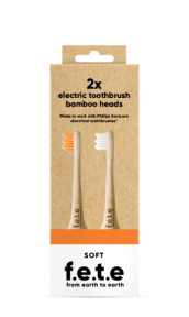 F.e.t.e. - Electric Toothbrush Head 2Pack SOFT (2pk)