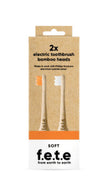 F.e.t.e. - Electric Toothbrush Head 2Pack SOFT (2pk)